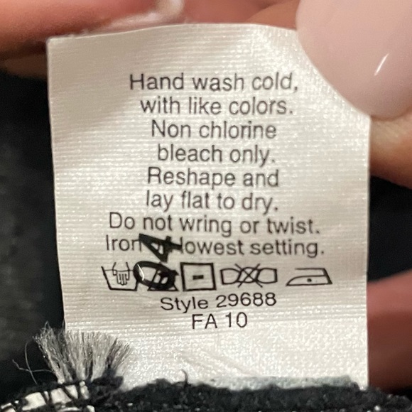 J. Crew ruffled black tank top / S / Excellent condition - Picture 11 of 12